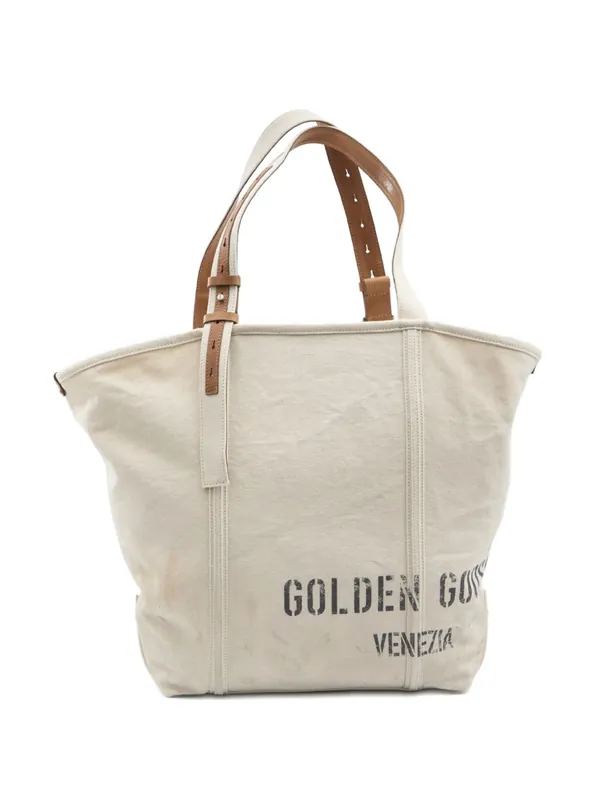 24.7 Canvas Tote Bag - Golden Goose