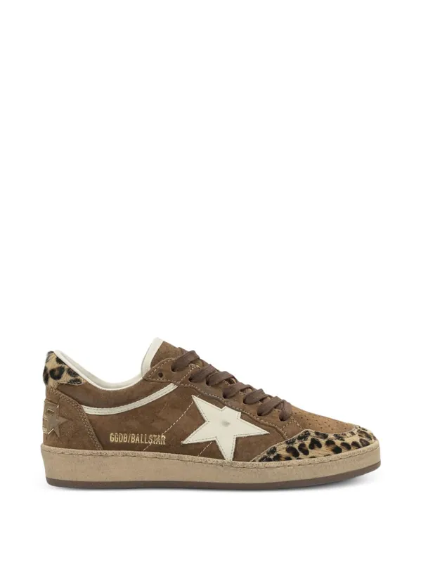 Ball Star Leather Sneakers - Golden Goose