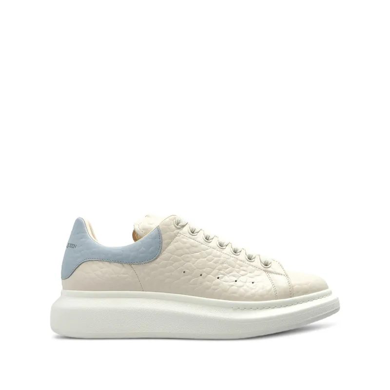 Oversized Sneakers White, Blue - Alexander McQueen