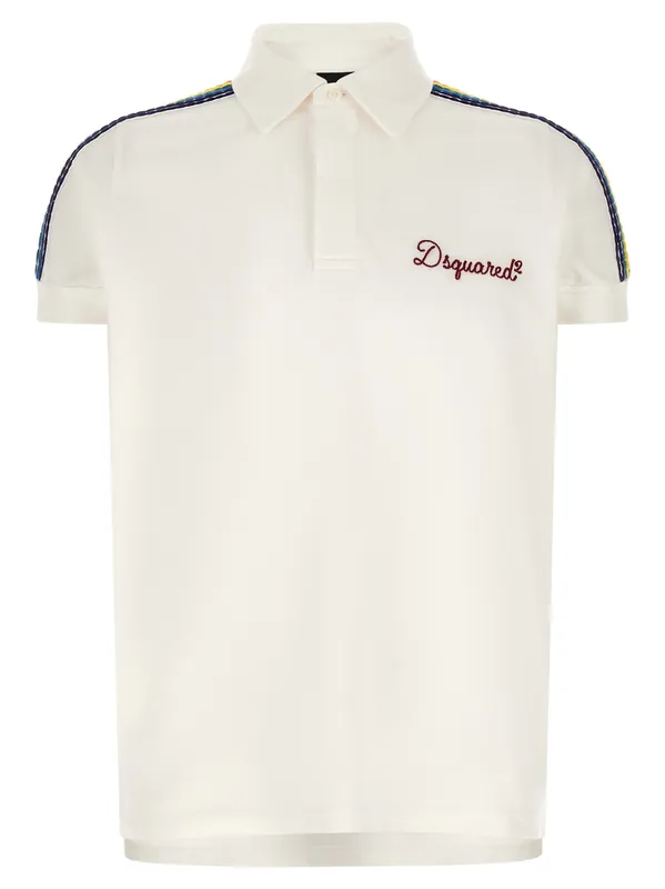 Be Proud Polo White - Dsquared2