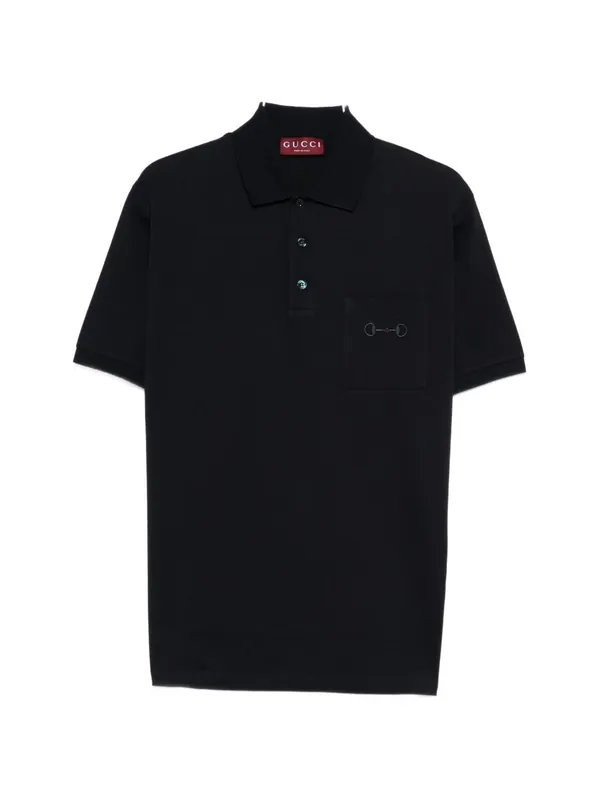 Cotton Polo Shirt - Gucci
