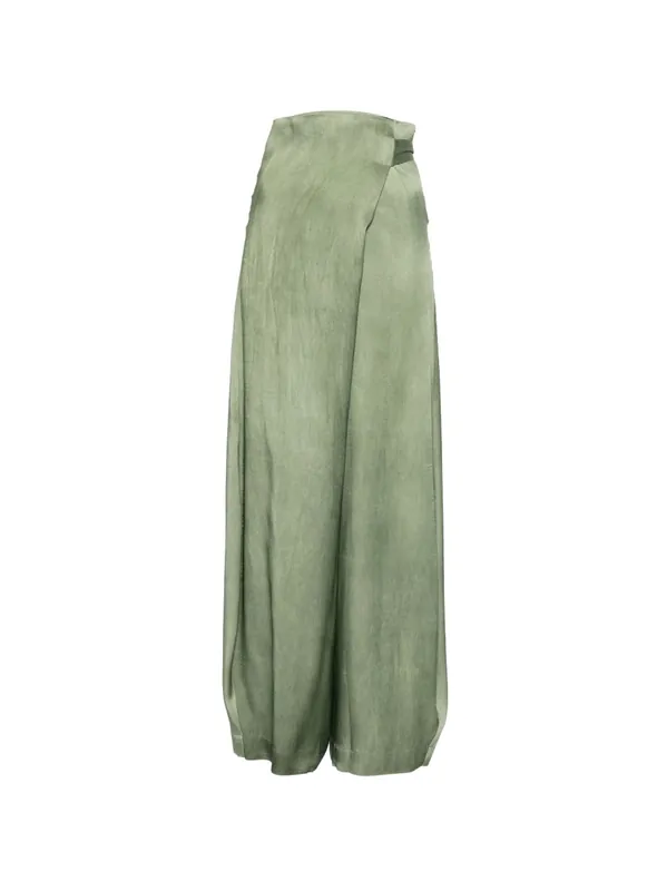 Elea Linen And Cotton Trousers - Cortana