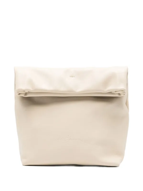 Delhi Small Leather Clutch - Cortana