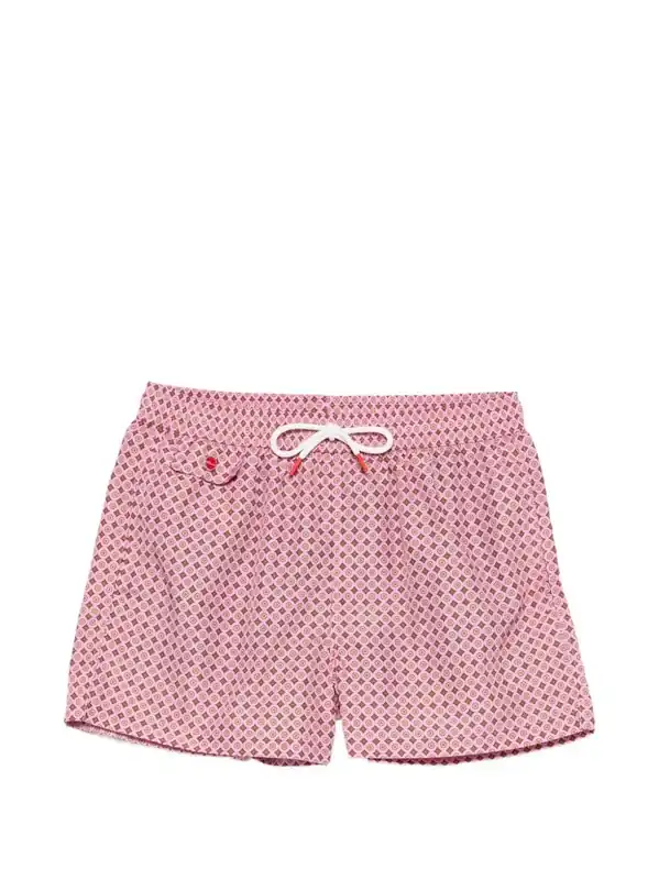 Geometric Print Swimsuit - Kiton