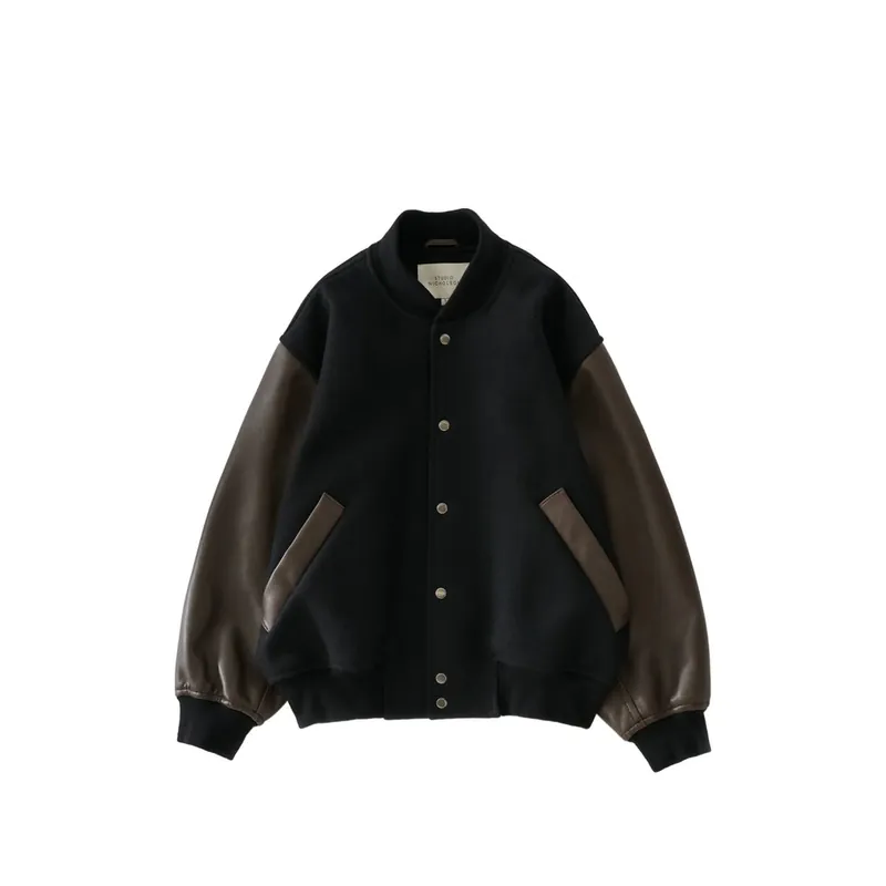 Leather Outerwears Black, Brown - Studio Nicholson