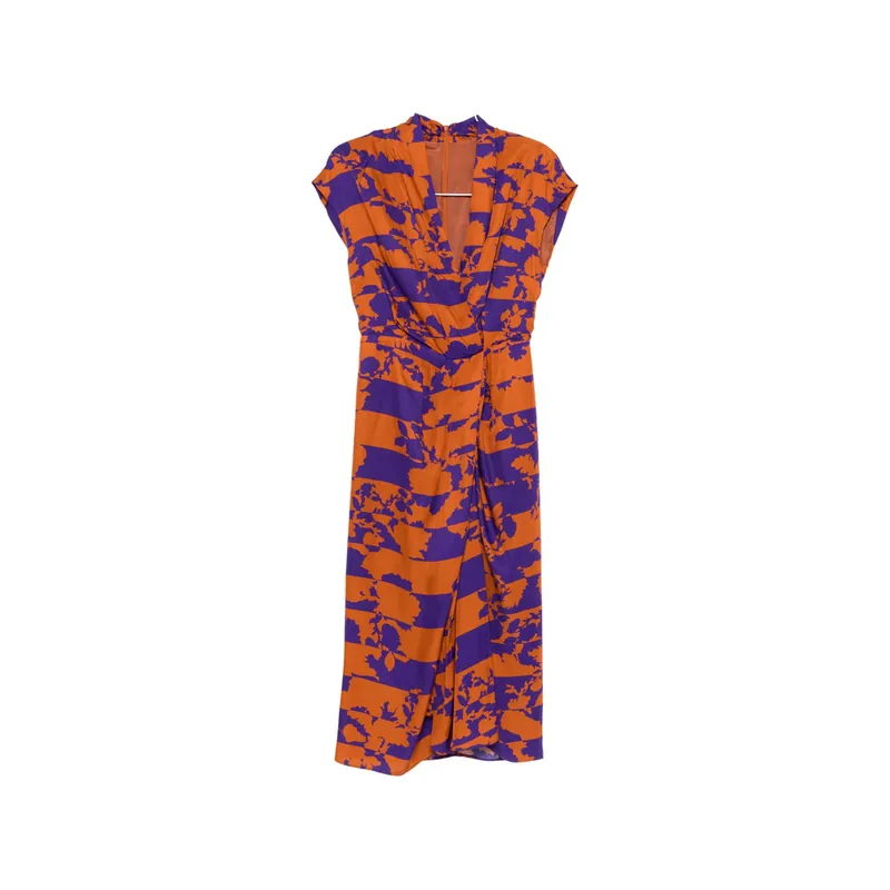 Dresses Orange/Purple - Dries Van Noten