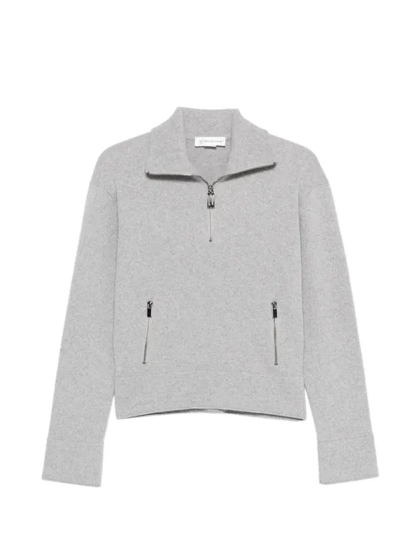 Half-Zip Milano Wool Blend Jumper