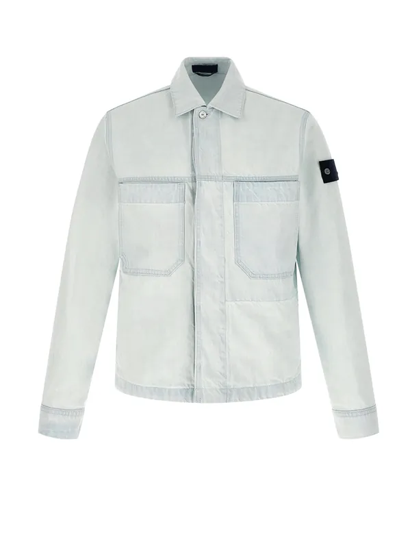 Indigo Denim Ultra-Bleached Jacket