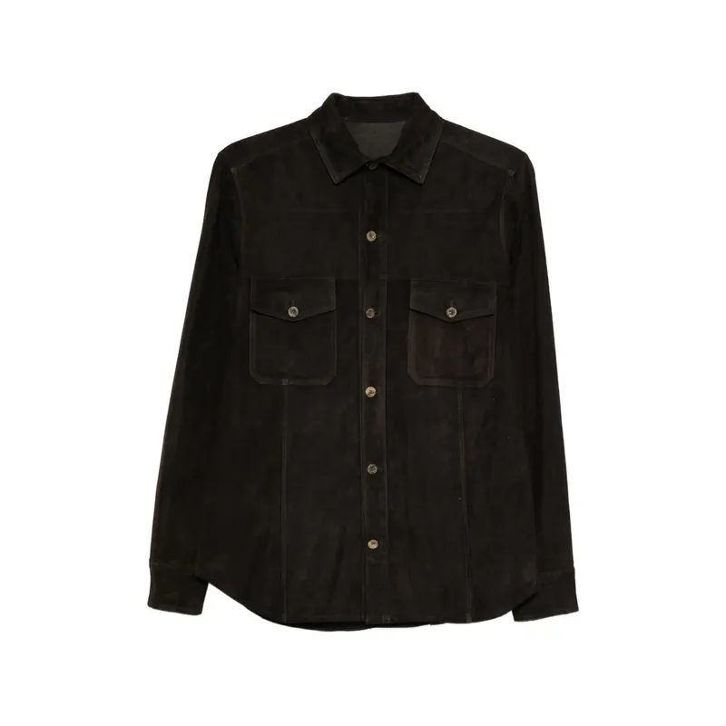 Leather Shirts Brown - Rifugio