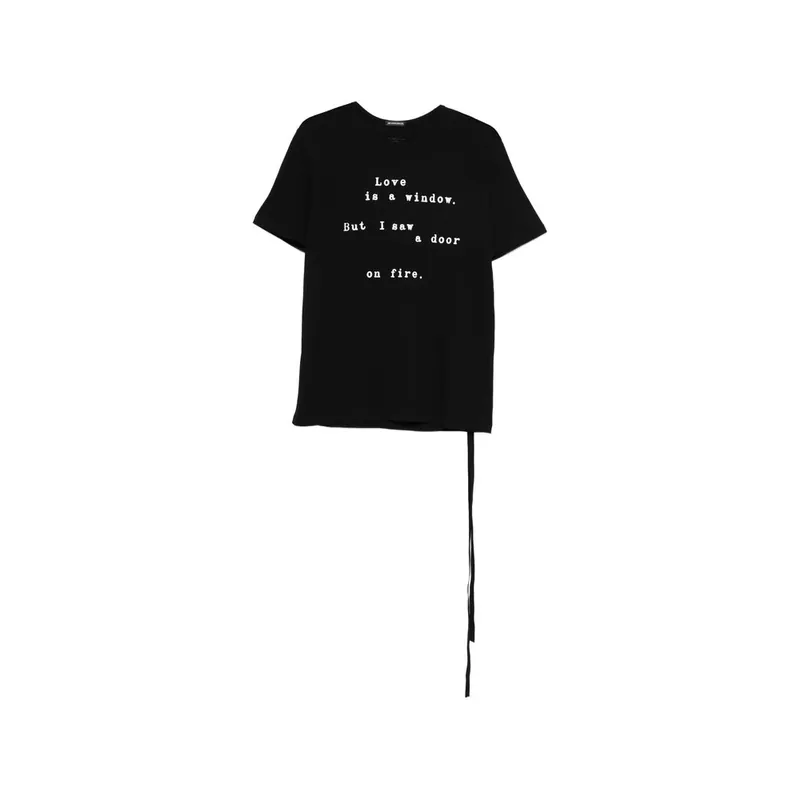 T Shirts Black - Ann Demeulemeester