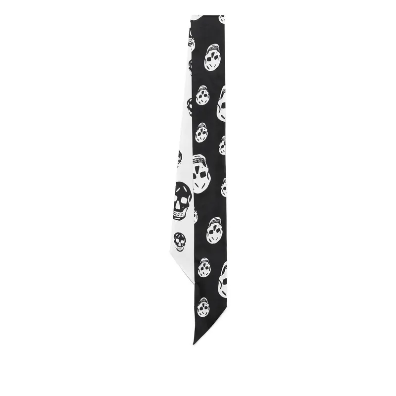 Scarves Black, White - Alexander McQueen