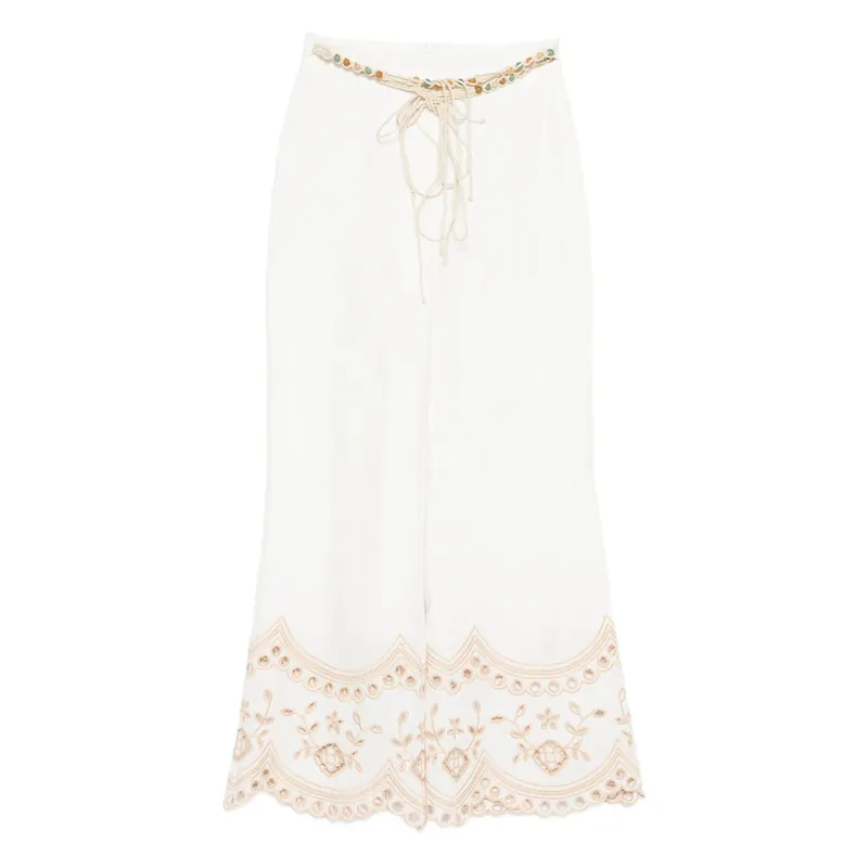 Pants White, Neutral - Zimmermann