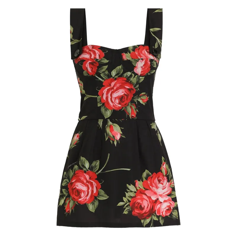 Tops Black, Red - Dolce & Gabbana