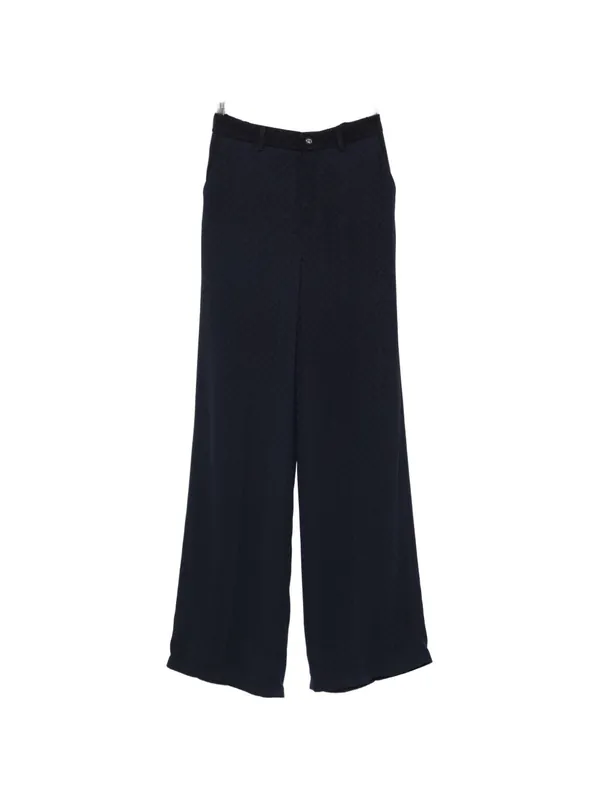 Silk Blend Trousers - Gucci