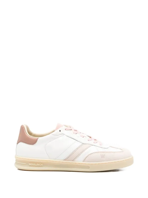 Double U Leather Sneakers - Woolrich
