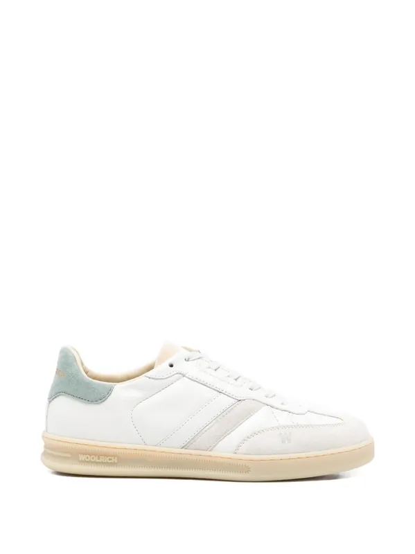 Double U Leather Sneakers - Woolrich