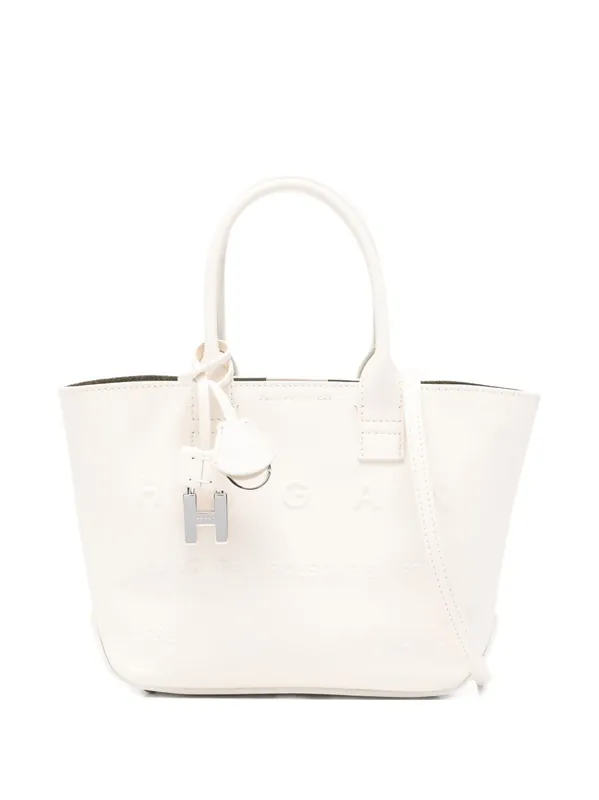 Mini Leather Tote Bag - Hogan