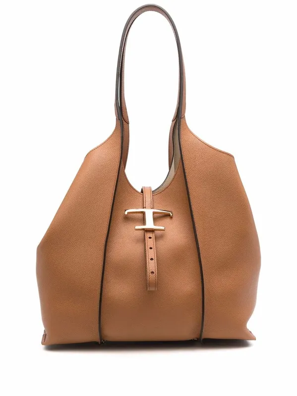 T Timeless Mini Leather Tote Bag - Tod's