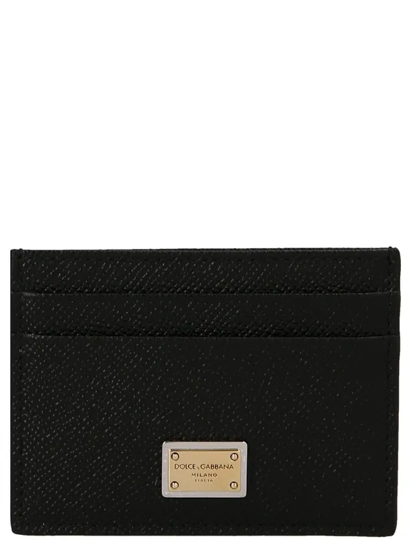 Card Holder Wallets And Card Holders Black - Dolce & Gabbana