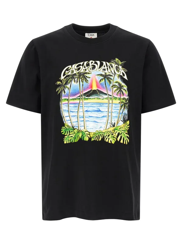 Volcano T-Shirt Black