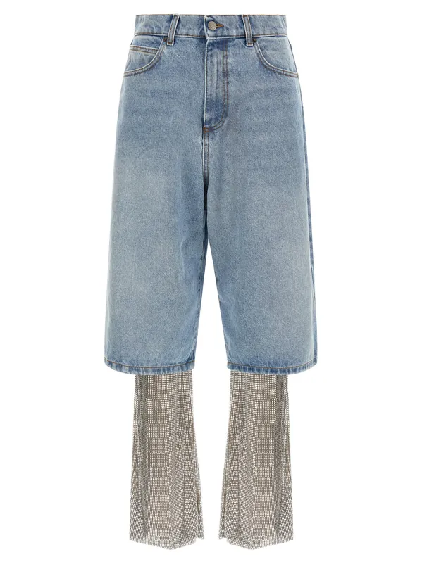 Crystal + Leggings Jeans Multicolor - Giuseppe Di Morabito