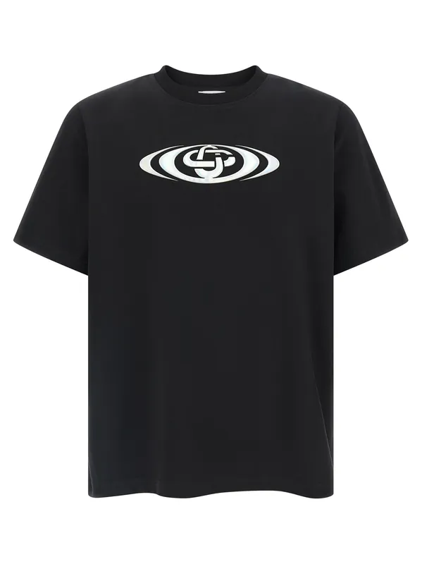 Warped Logo T-Shirt Black