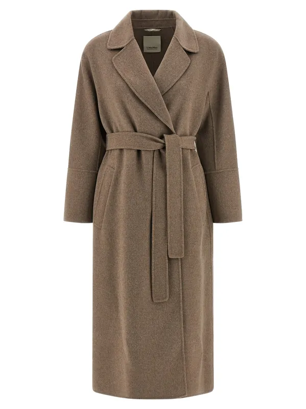 Smmelisa Coats And Trench Coats Brown - 'S Max Mara