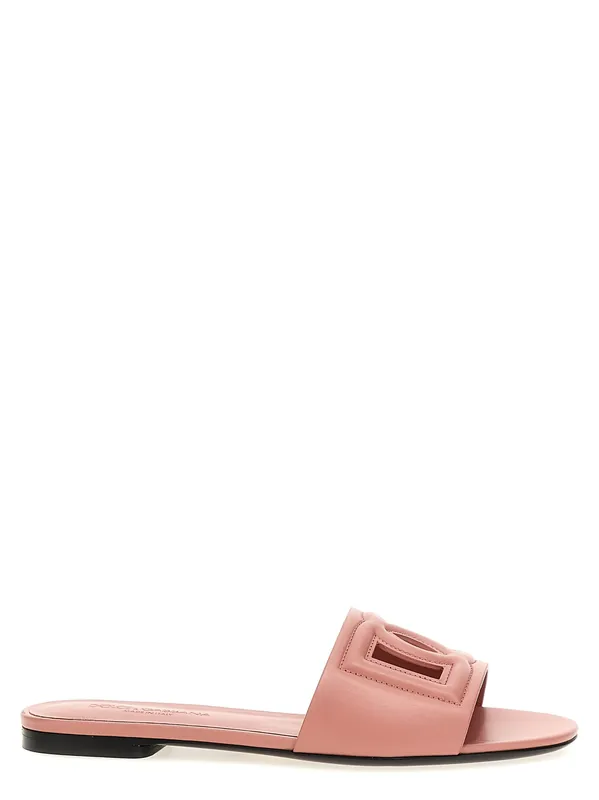Dg Sandals Pink - Dolce & Gabbana