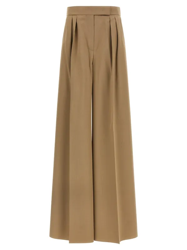 Mxmquorum Pants Brown - Max Mara