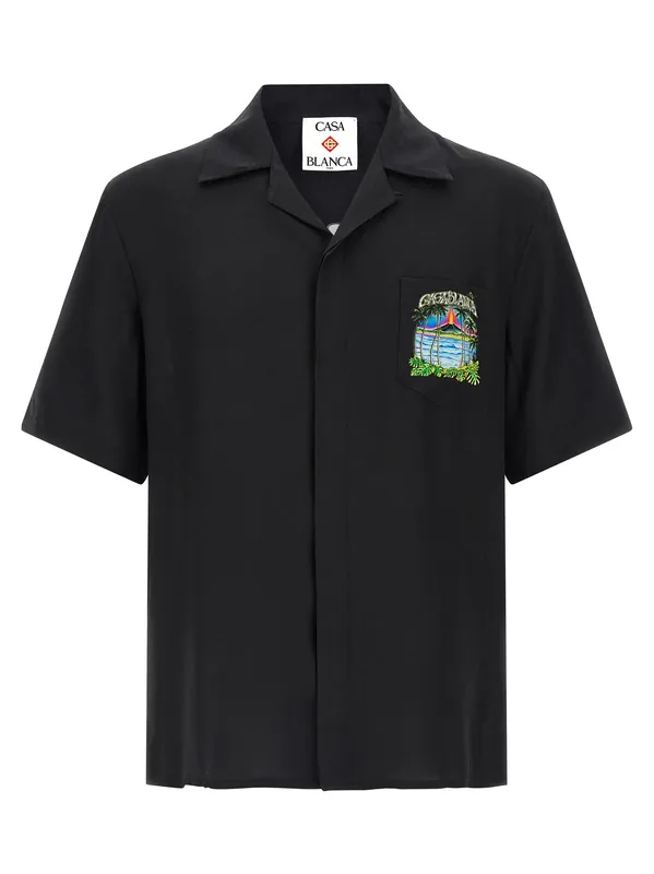 Volcano Shirt And Blouse Black - Casablanca
