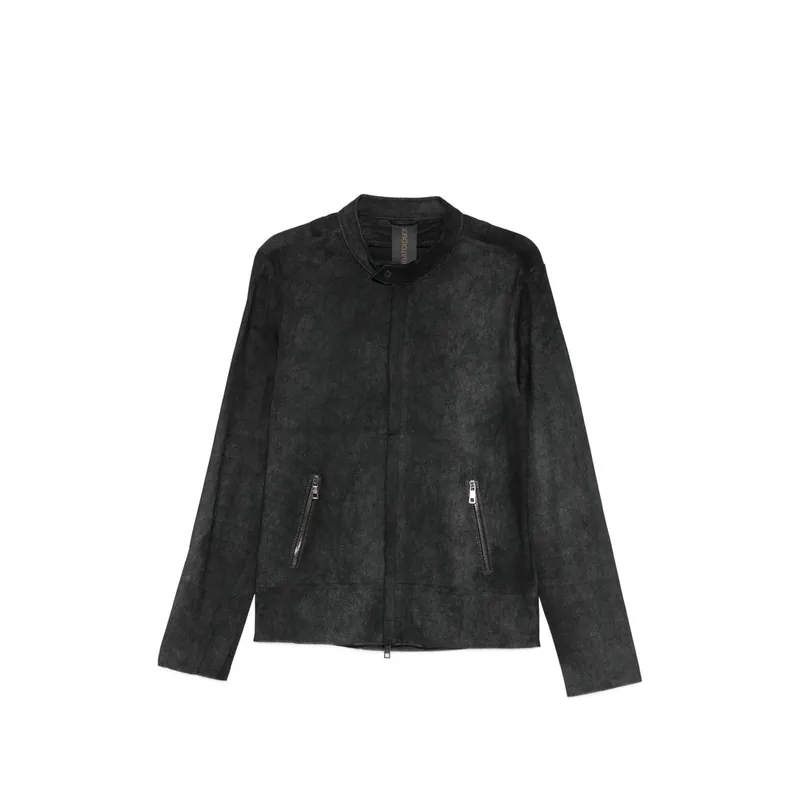 Leather Outerwears Black - Giorgio Brato
