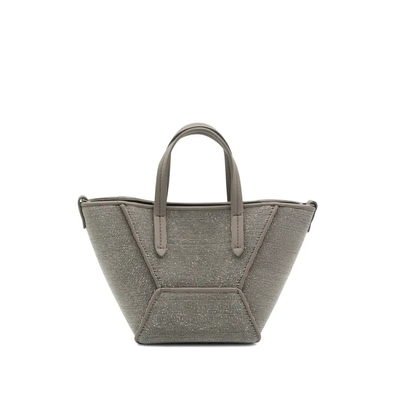 Bags Silver/Grey - Brunello Cucinelli