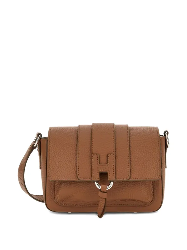 Leather Crossbody Bag - Hogan
