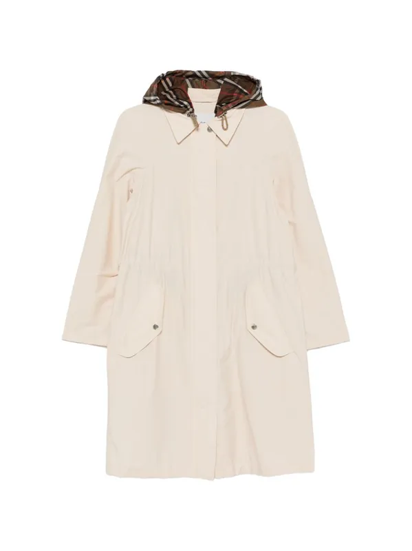 Nylon Parka Coat - Burberry