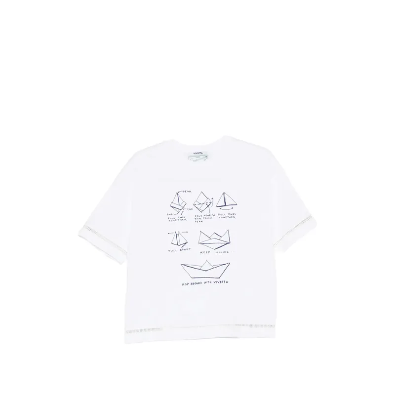 T Shirts White, Blue - Vivetta