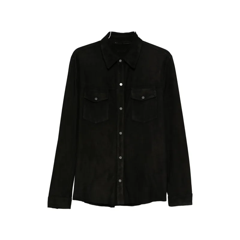 Leather Outerwears Black - Salvatore Santoro
