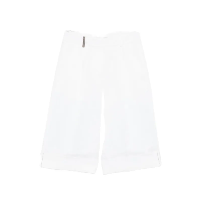 Pants White - Peserico