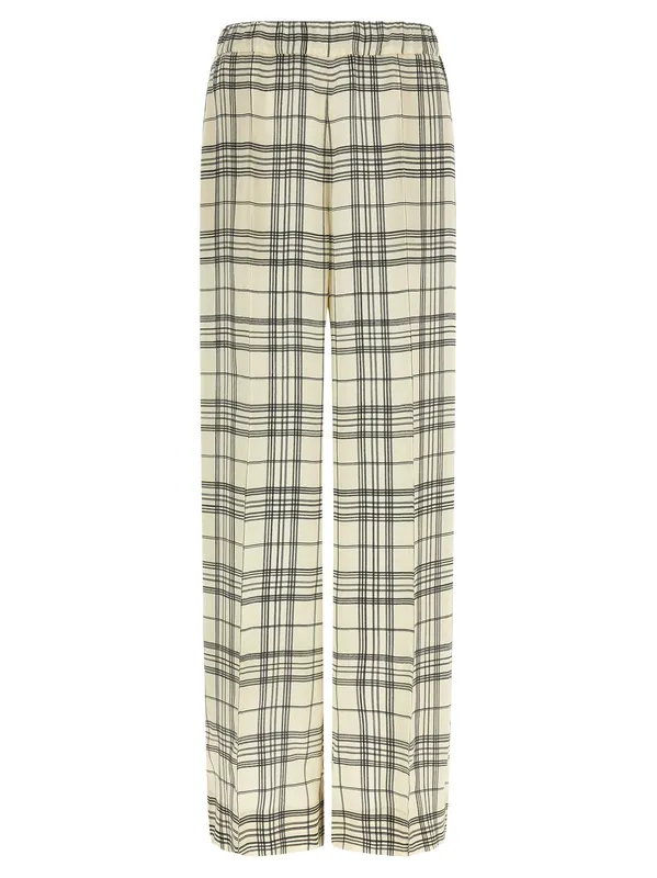 Fluid Viscose Pants Beige - Jil Sander