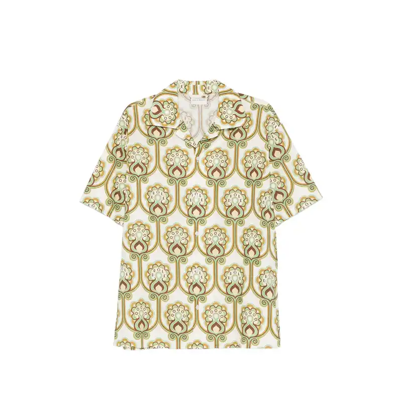 Shirts Green, Brown - Drole De Monsieur