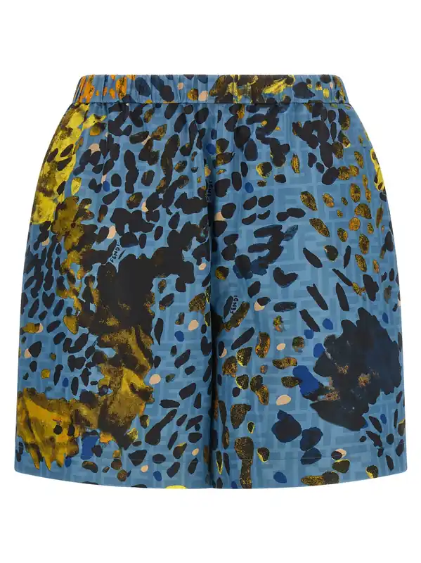 Falena Bermuda And Short Blue - Fendi
