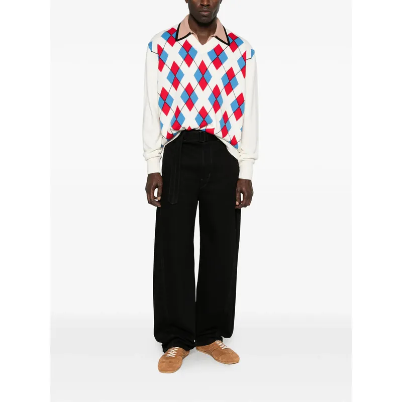 Sweaters White, Blue - Dries Van Noten