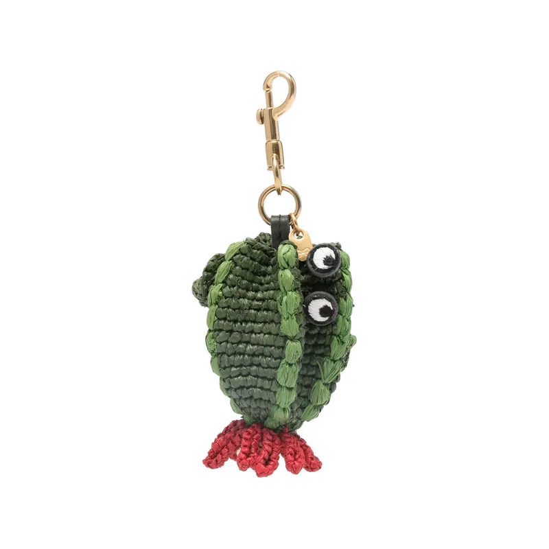 Keyrings Green, Red - Anya Hindmarch