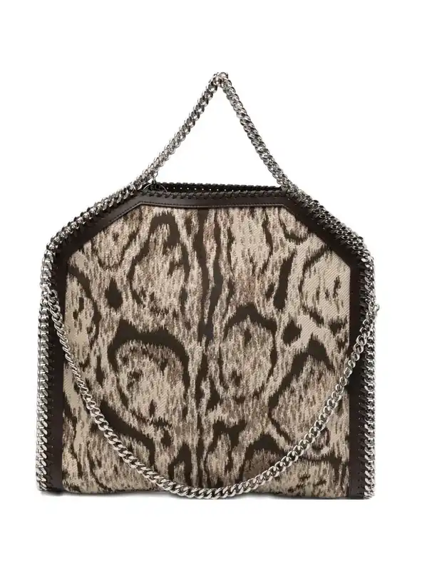 Animal Print Chain Shoulder Bag - Stella McCartney