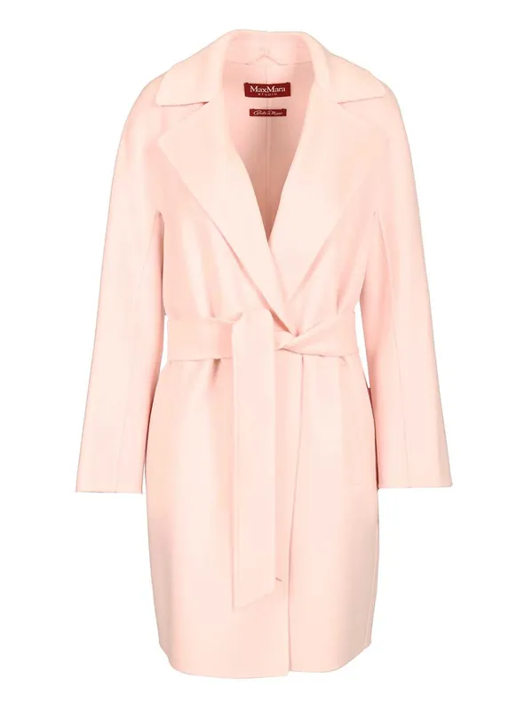 Wool And Cashmere Coat Coats Rose - Max Mara