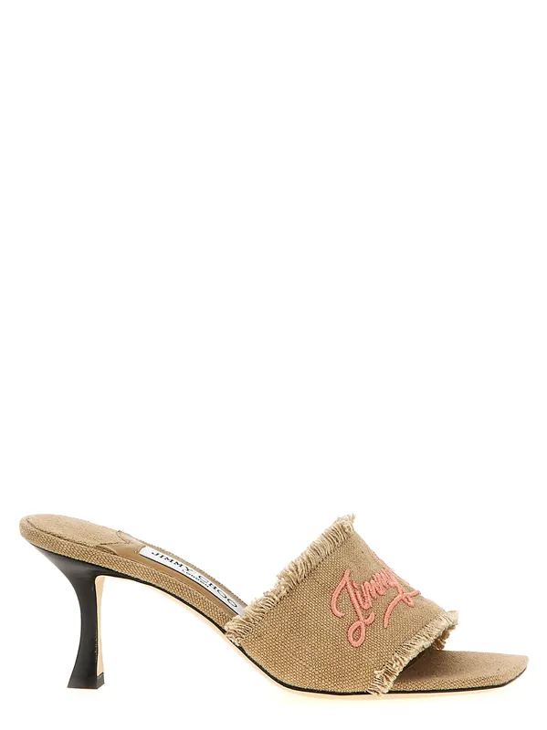 Alexia Sandals Beige - Jimmy Choo