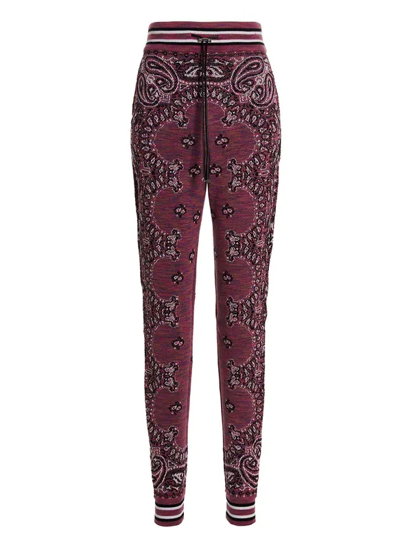 Space Dye Bandana Pants Purple - Amiri