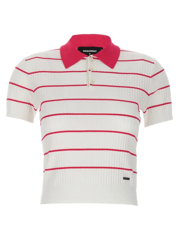 Striped Polo Multicolor - Dsquared2