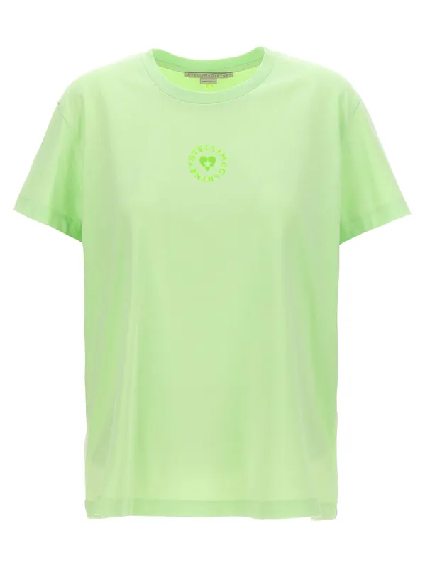 Iconic Mini Heart T-Shirt Green