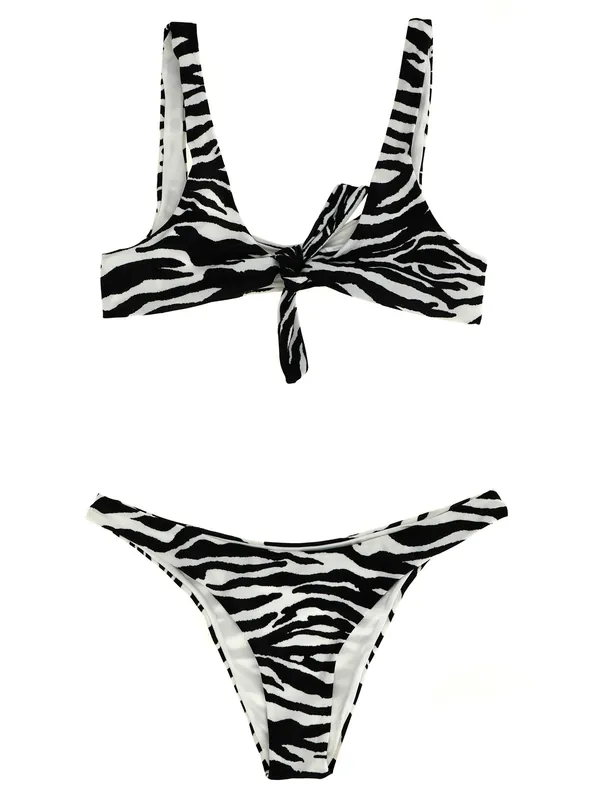Estate Meravigliosa Beachwear White/Black - The Attico