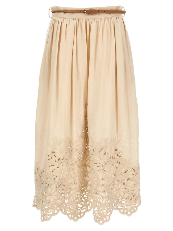 Wylie Skirts Beige - Zimmermann
